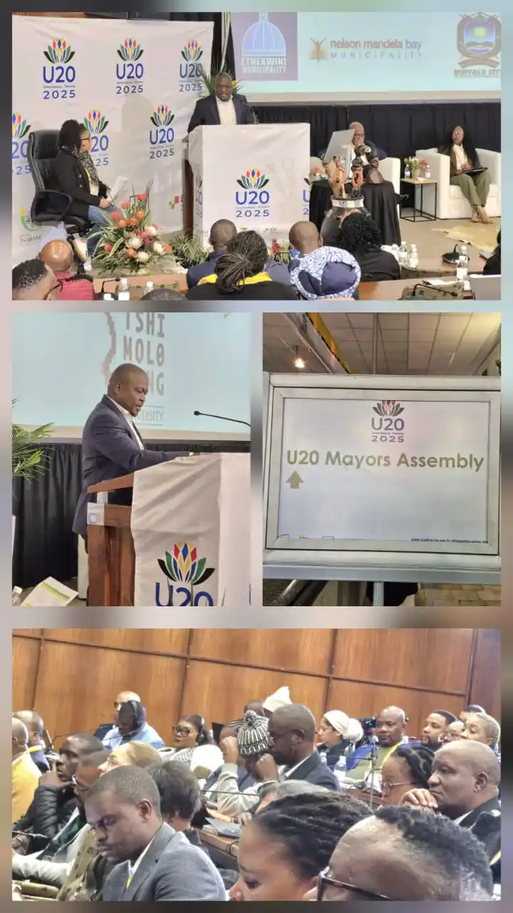 Image from City of Ekurhuleni: 📍Day 2 of the African Mayors Assembly 🇿🇦 Delegates from across the...