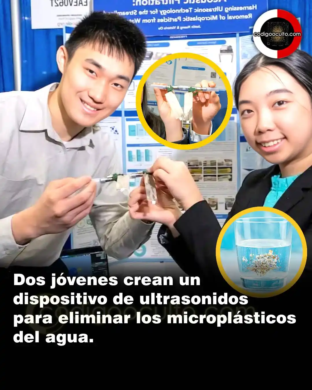 Image from CODIGO OCULTO: Dos jóvenes crearon un dispositivo del tamaño de un bolígrafo que util...
