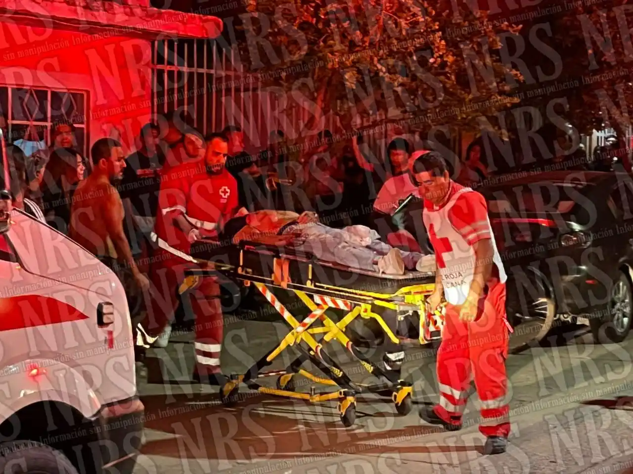 Image from NRS noticias: Dos personas heridas con arma de fuego en la colonia Santa Rosa de Lim...