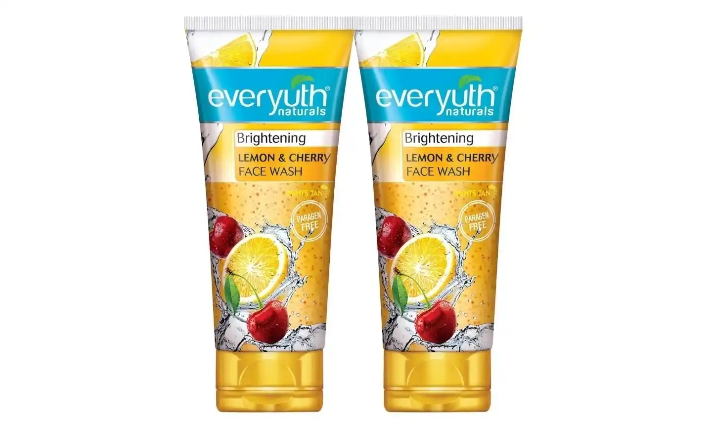 Image from ProLooterz Shopping Deals: Everyuth Naturals Brightening Lemon&Cherry Face Wash|Deep Cleansing,Oi...