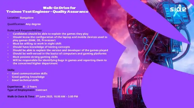 Bengaluru Jobs & Careers post