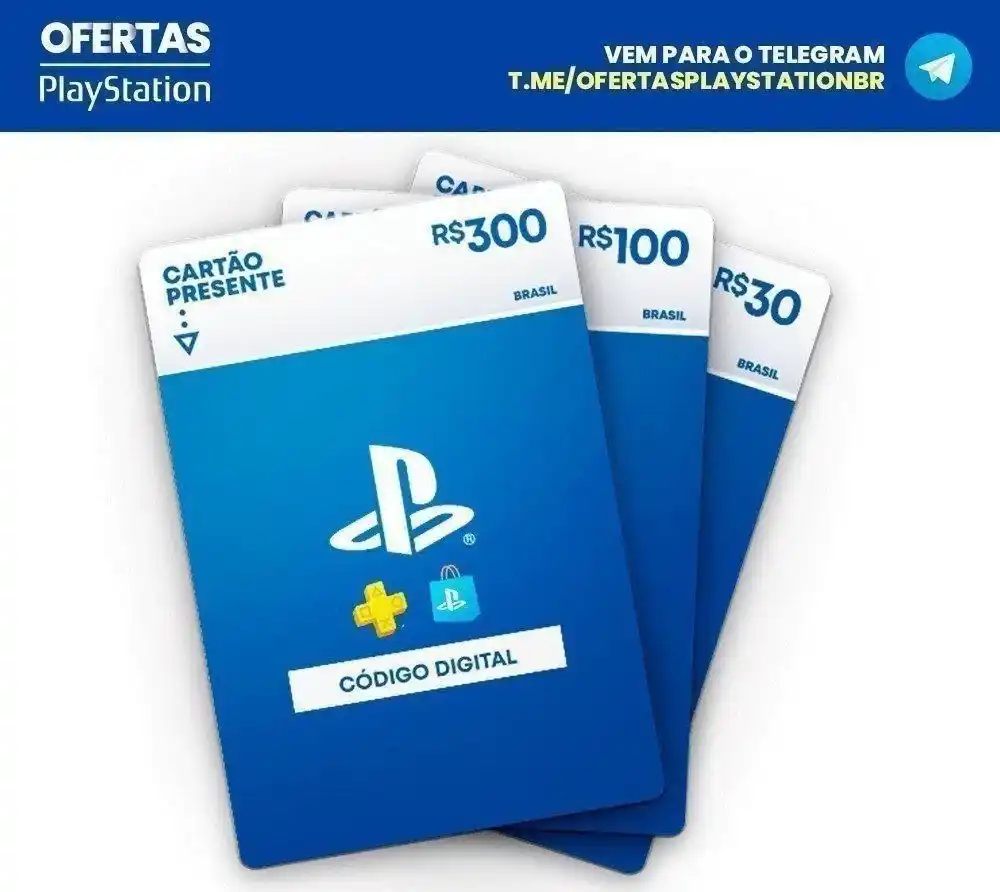 Image from Ofertas Playstation BR: *Giftcard com 6% de desconto* via Nuuvem🇧🇷 A Nuuvem liberou cupom ...