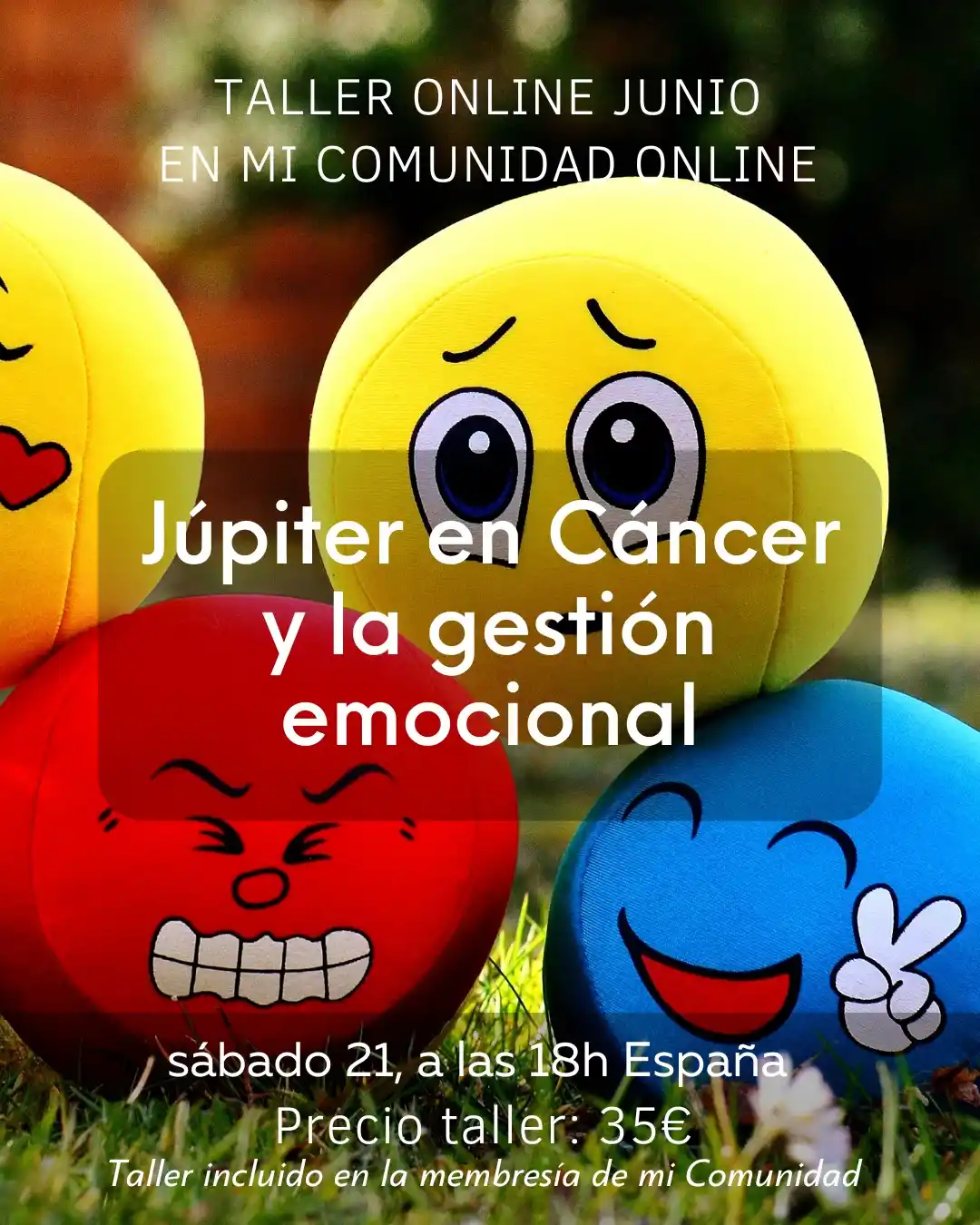 Image from Guiomar🧡Vivir desde el Ser: Júpiter en Cáncer y la gestión emocional El 9 de junio Júpiter ingresó...
