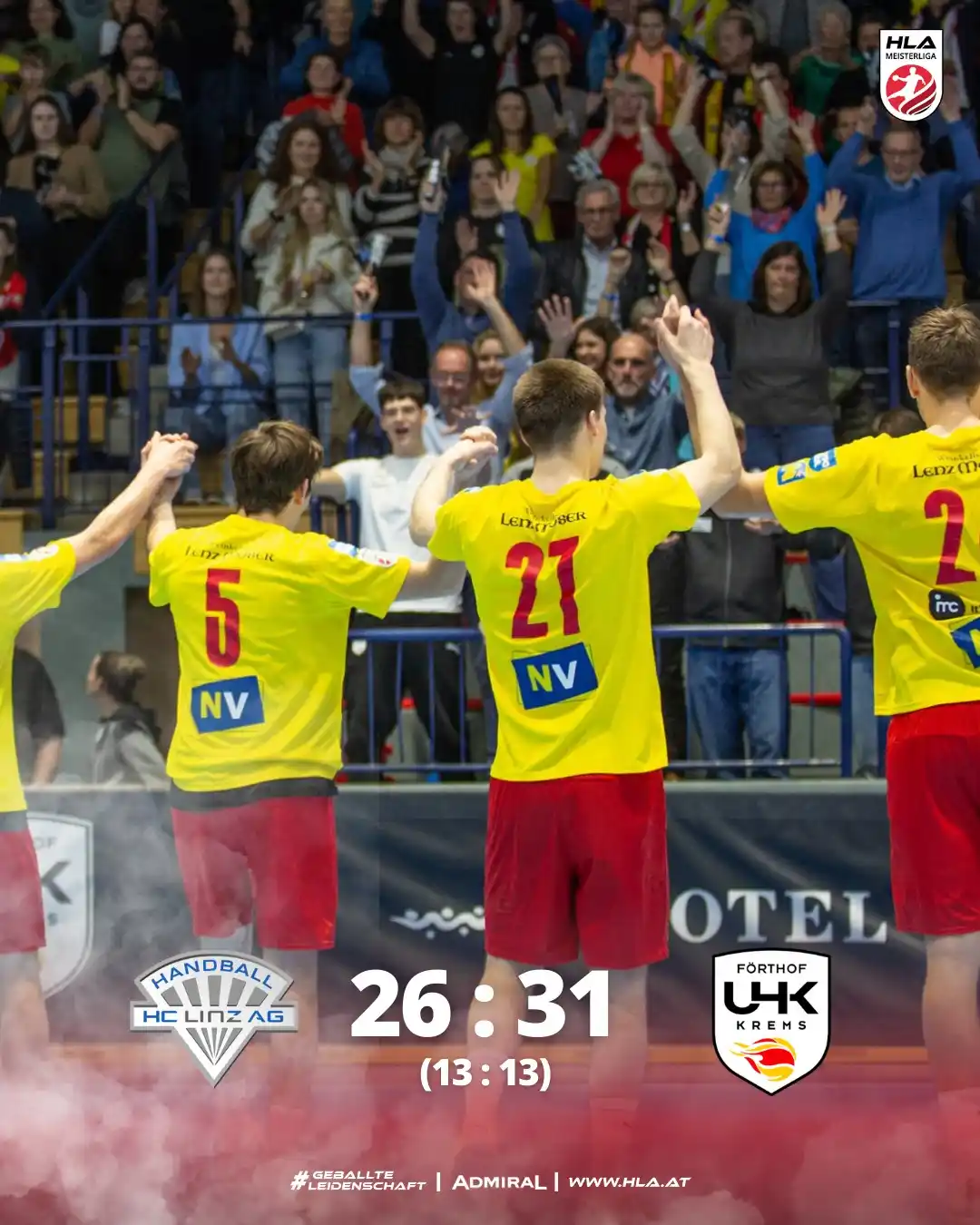 Image from HANDBALL LIGEN AUSTRIA: ๐๐ฅ๐๐ ๐ฆ ๐ฒ๐ป๐๐๐ต๐ฟ๐ผ๐ป๐ ๐๐๐ก๐ญ ๐๐ป๐ฑ ๐ณ๐ผ๐น๐ด๐ ๐๐ฎ๐ฟ๐ฑ ๐ถ๐ป...