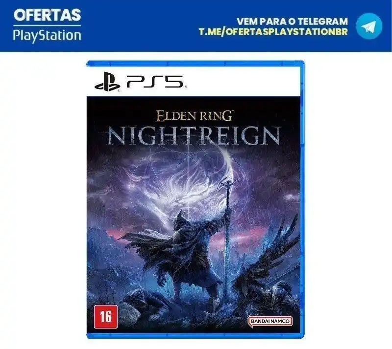 Image from Ofertas Playstation BR: *[Mídia Física] Elden Ring Nightreign* via Mercado Livre🇧🇷  De ~R$19...