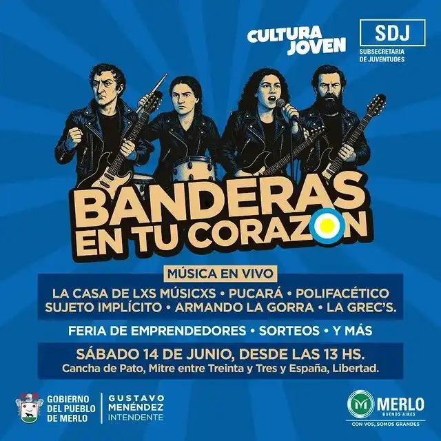 Image from MerloGob: SE VIENE "CULTURA JOVEN" 🇦🇷 ☀️ Te esperamos para celebrar nuestra c...