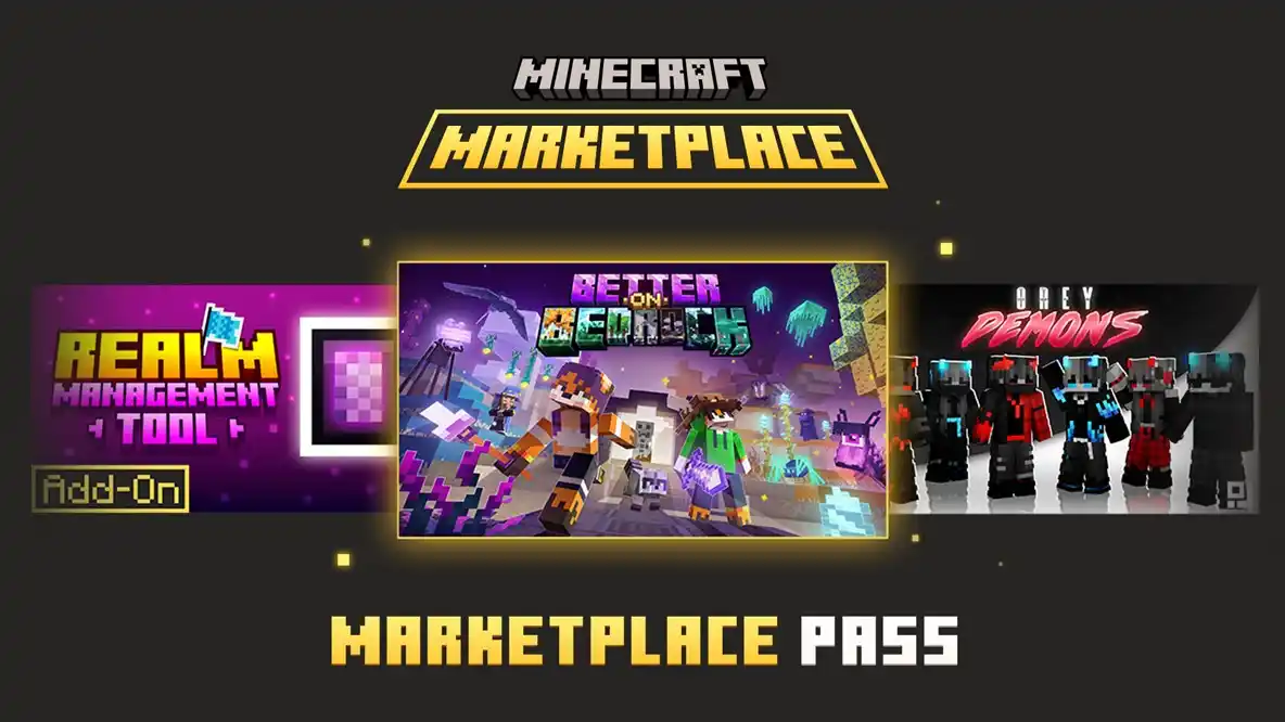 Image from Minecraft Indonesia: Tanggal baru, bulan baru jadi Marketplace Pass memperbarui catalog dan...