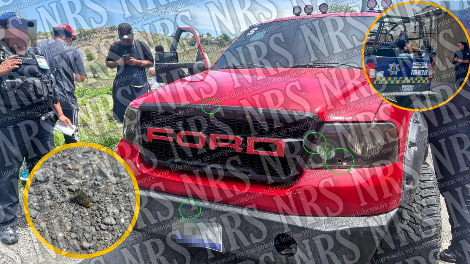 Image from NRS noticias: Un hombre recibió un cachazo y al menos 5 disparos en su vehículo tras...