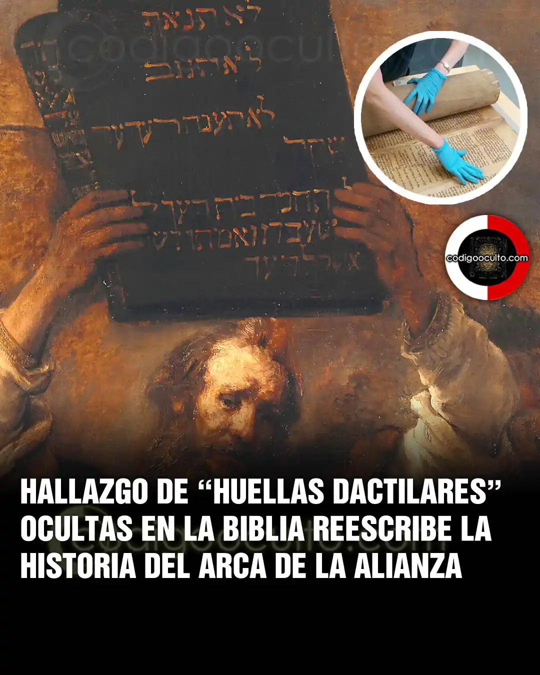 Image from CODIGO OCULTO: Un saludo, Analizaron la Biblia con IA encontrando huellas de múltipl...
