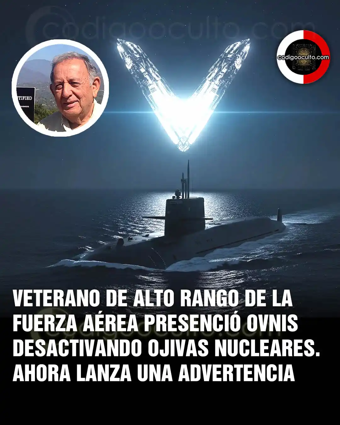 Image from CODIGO OCULTO: Un saludo, Robert Salas ha lanzado una advertencia aleccionadora sobr...