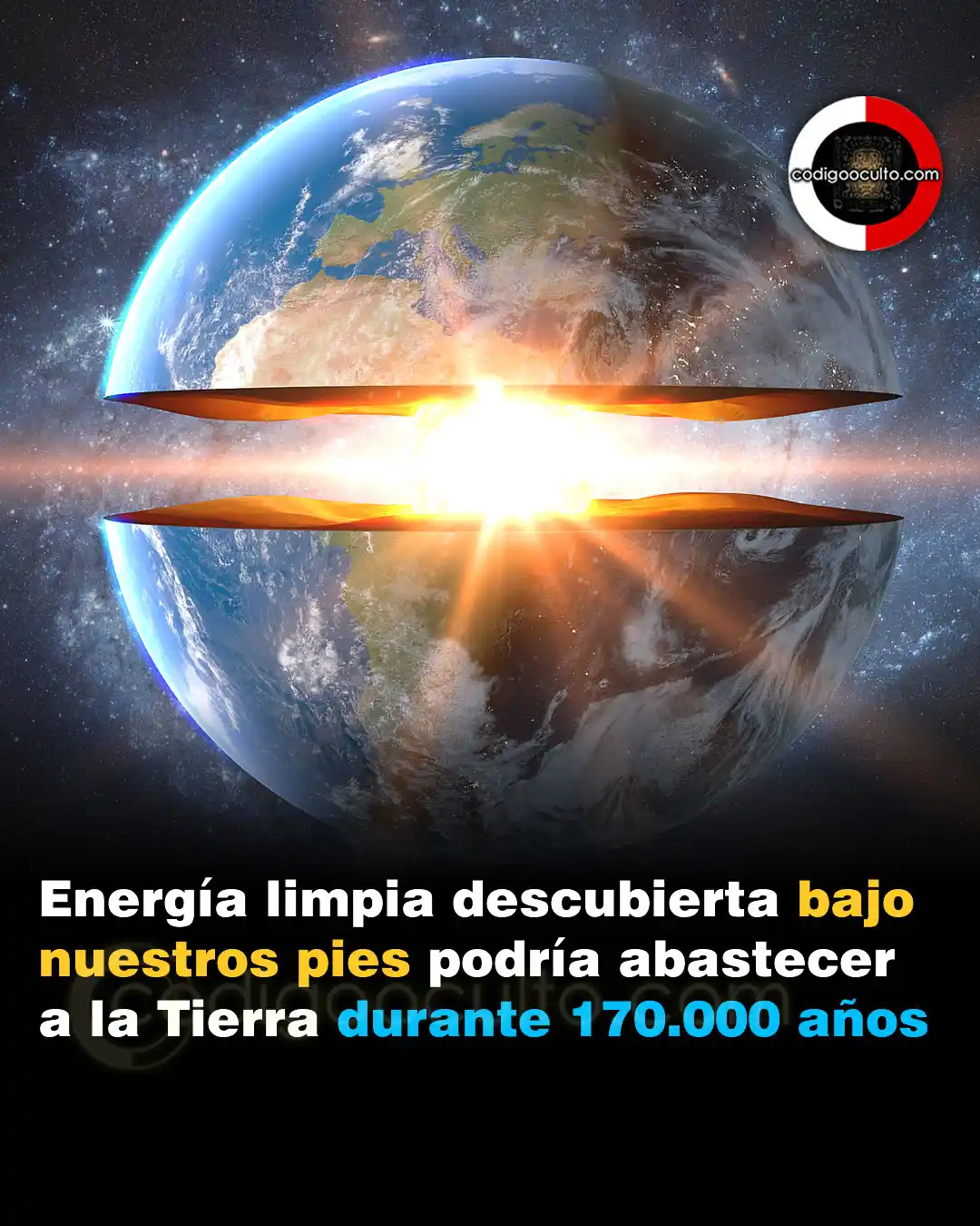 Image from CODIGO OCULTO: Un saludo,  Un nuevo descubrimiento podría proporcionar energía a la T...