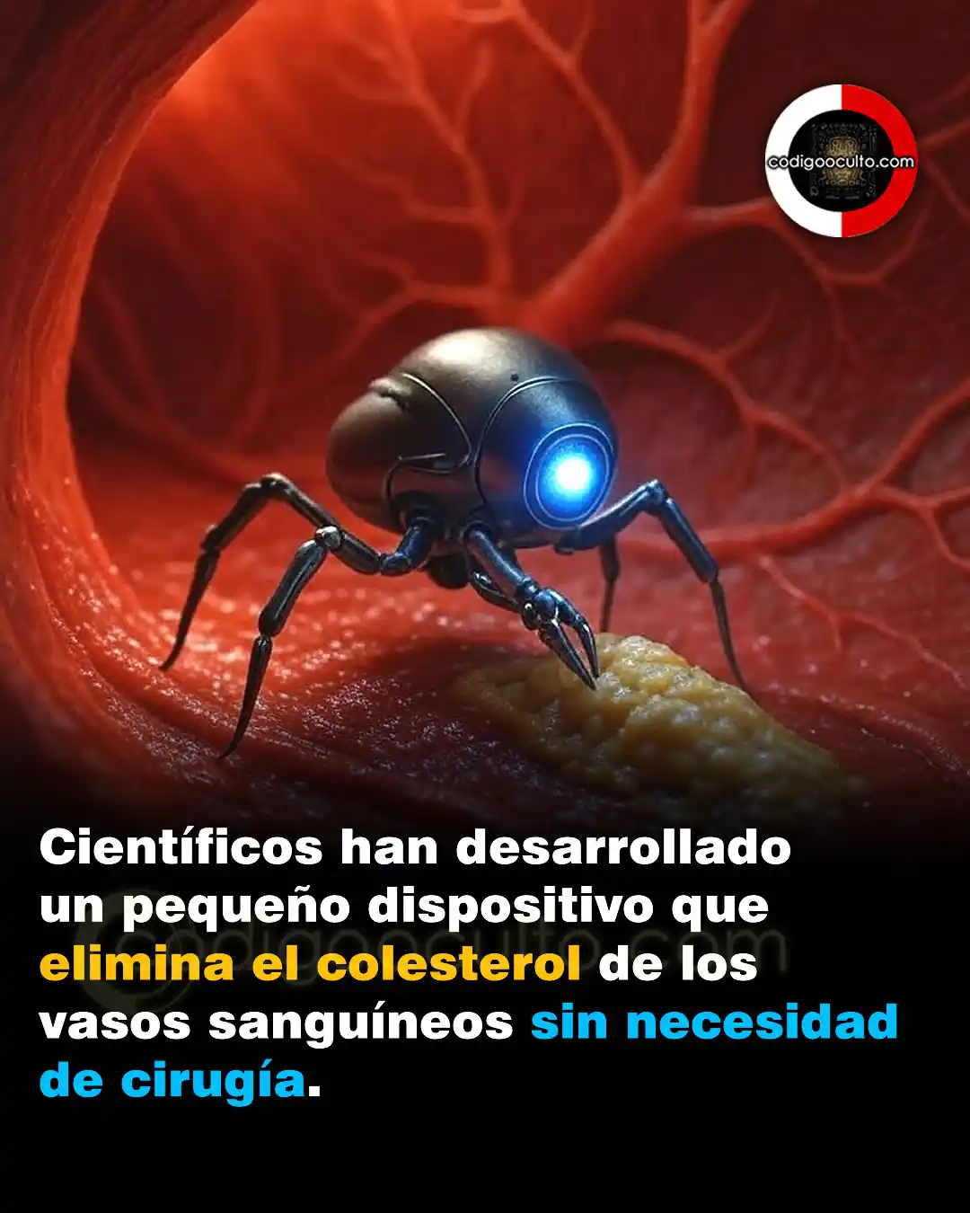 Image from CODIGO OCULTO: Un saludo, Una innovadora nanopartícula podría ayudar algún día a abo...