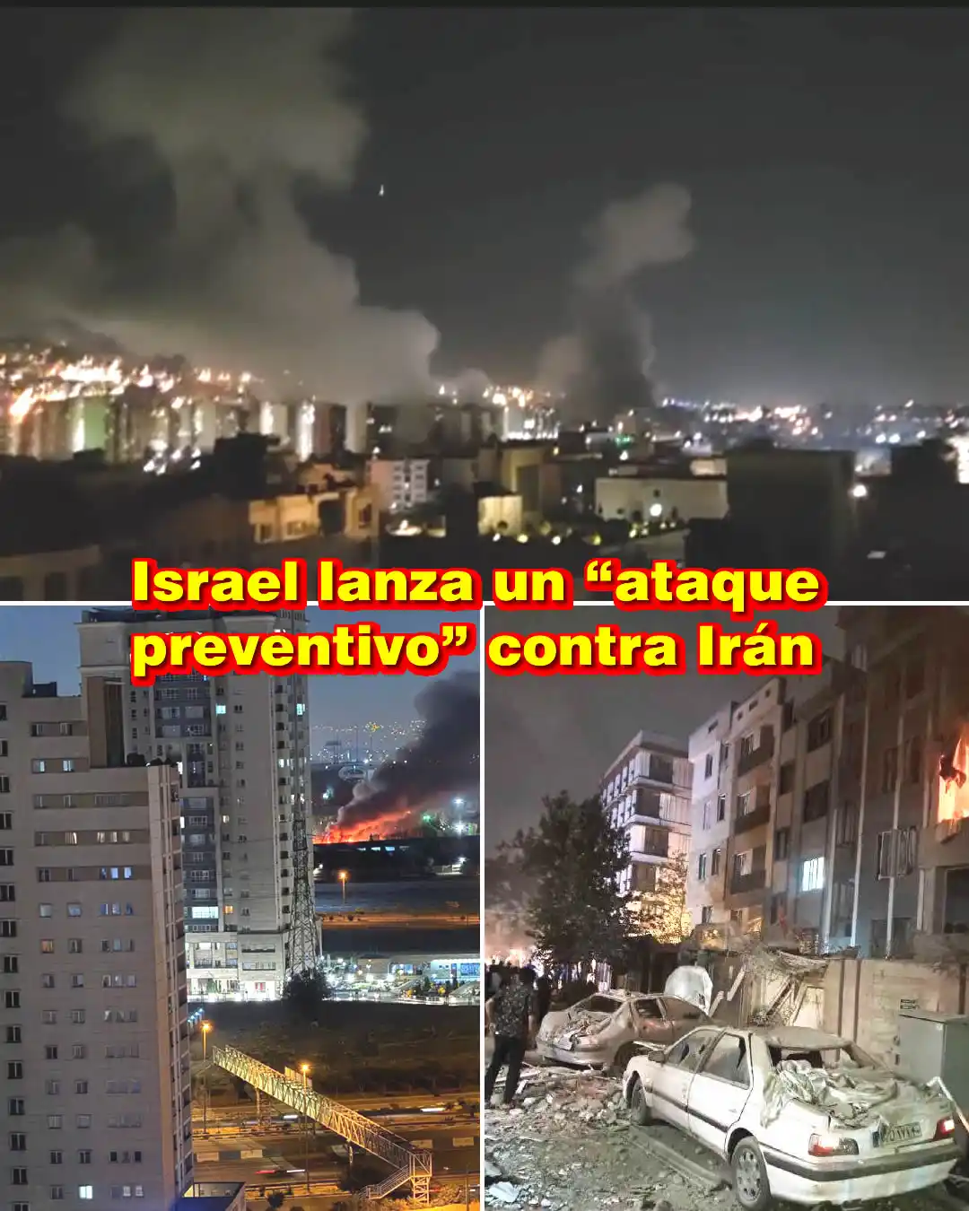 Image from CODIGO OCULTO: 🚨 URGENTE: La Fuerza Aérea de Israel 🇮🇱 ha iniciado un ataque contr...