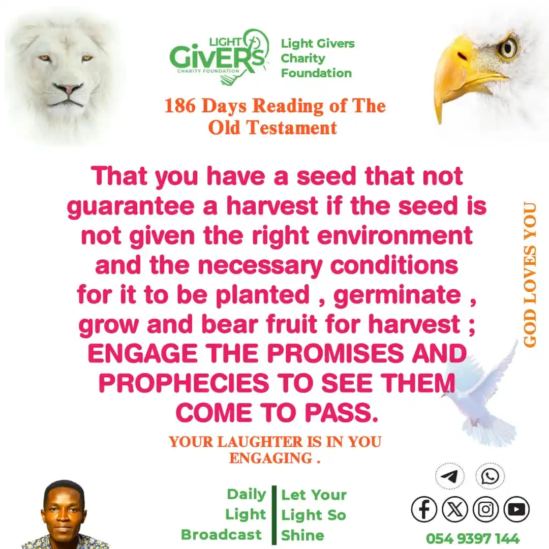 Image from Light Givers Charity Foundation: YOUR LAUGHTER IS ONLY SEEN IN YOUR ENGAGING OF THE PROMISES AND PROPH...