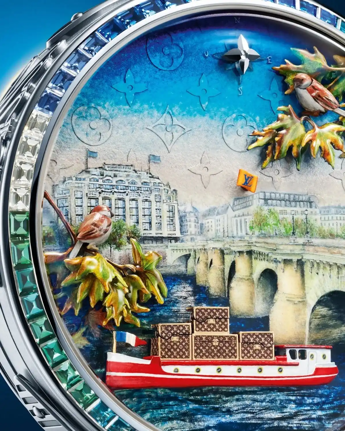 Image from ESSENTIAL HOMME: Avec sa montre de poche Escale au Pont-Neuf, pièce unique qui marque u...