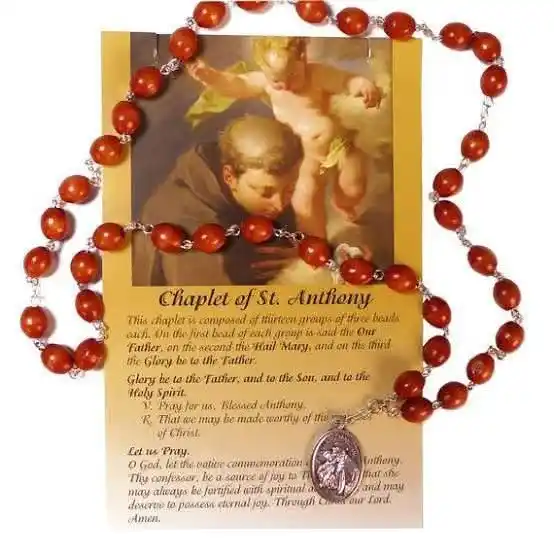 Image from DIVINE RETREAT UPDATES AND PRAYERS: *CHAPLET OF ST. ANTHONY.* Anthony is the Patron Saint of Lost Items, ...