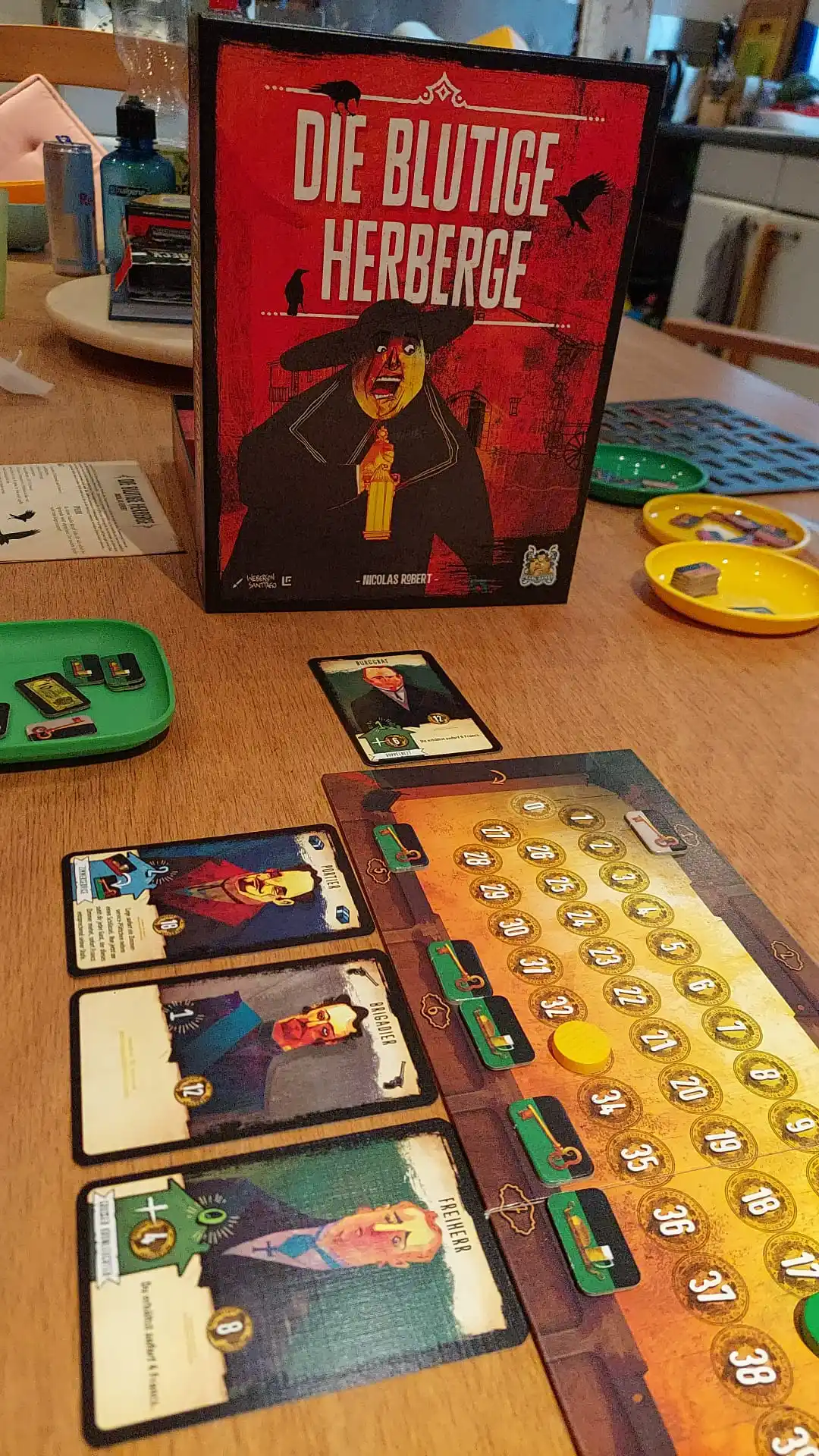 Image from Allgames4you.de - Brettspielladen: 🔪 Die blutige Herberge – Jetzt wieder da! 🛎️* Der makabre Klassik...