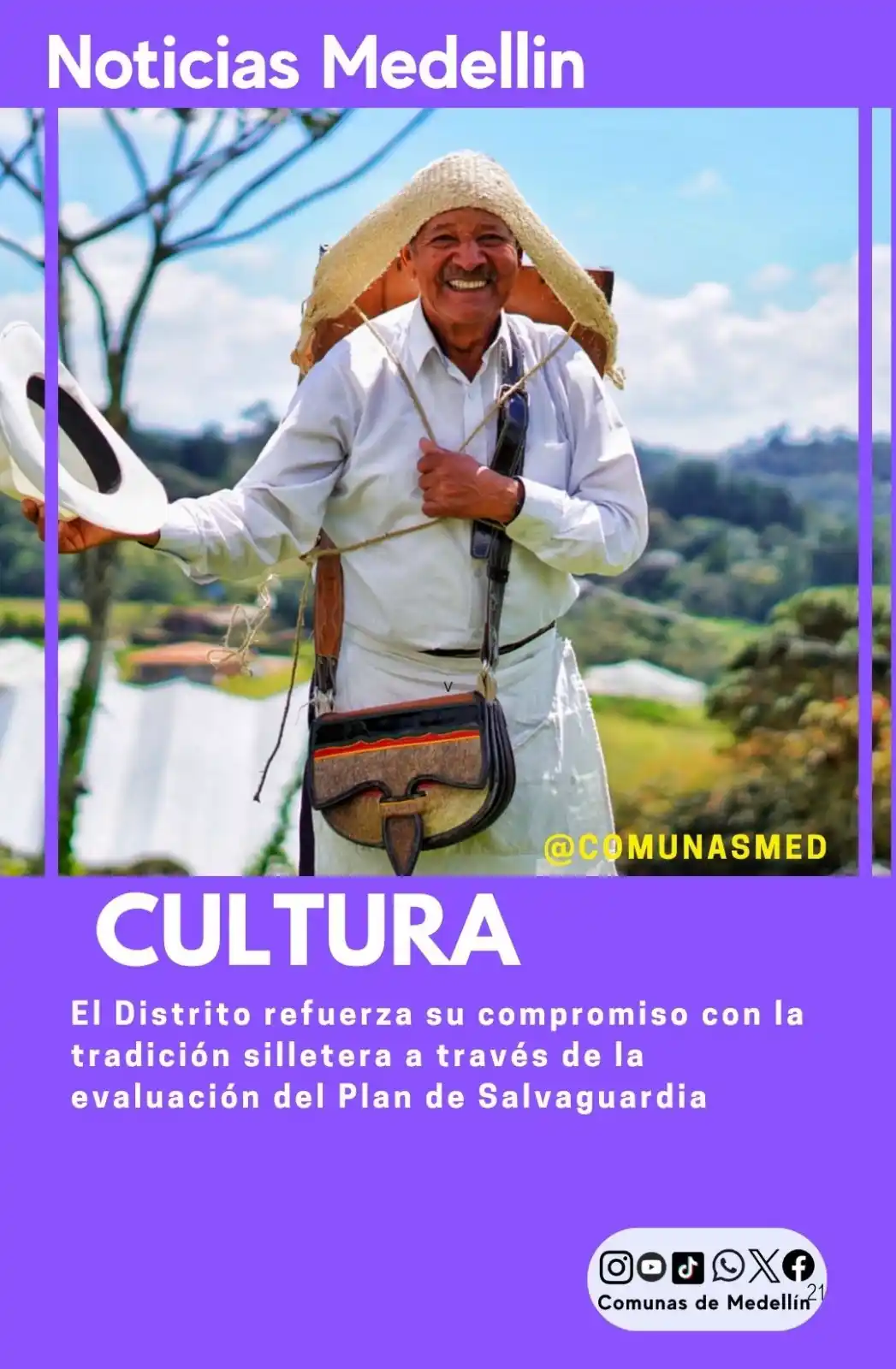 Image from Noticias De Medellín: El Distrito refuerza su compromiso con la tradición silletera a travé...