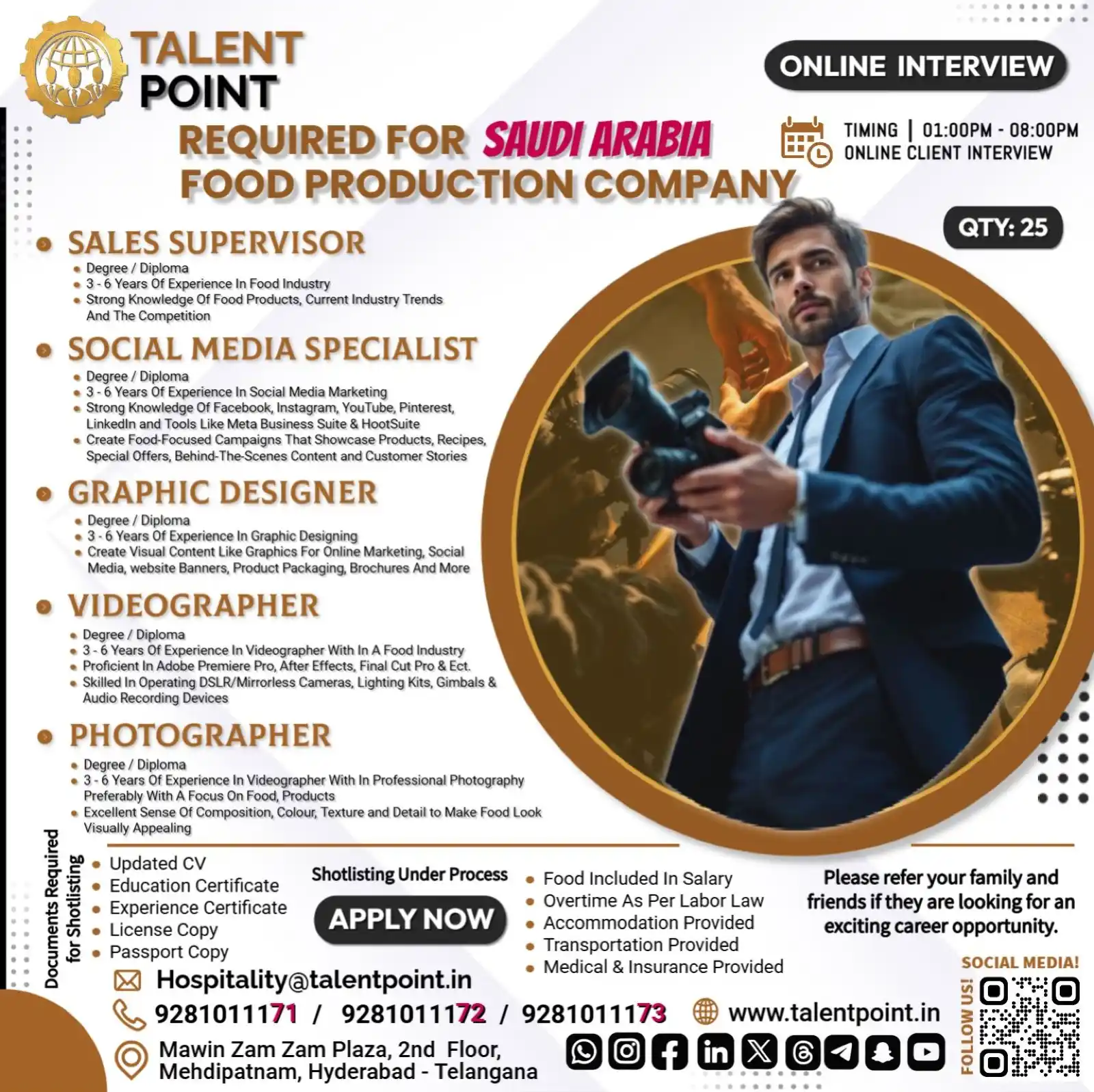 Talent Point, Hyderabad - India! post