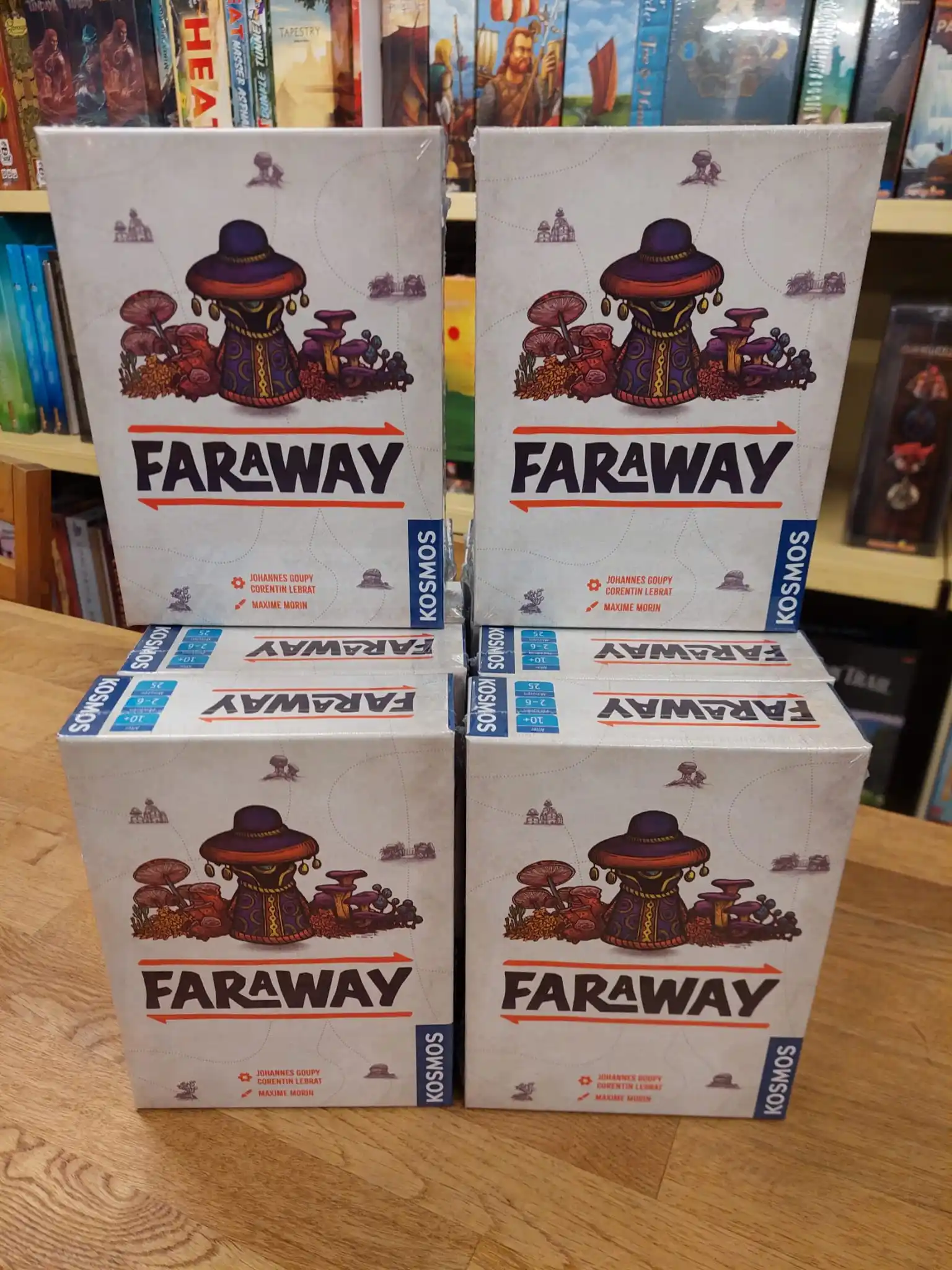 Image from Allgames4you.de - Brettspielladen: Faraway, nominiert zum Kennerspiel des Jahres 2025...