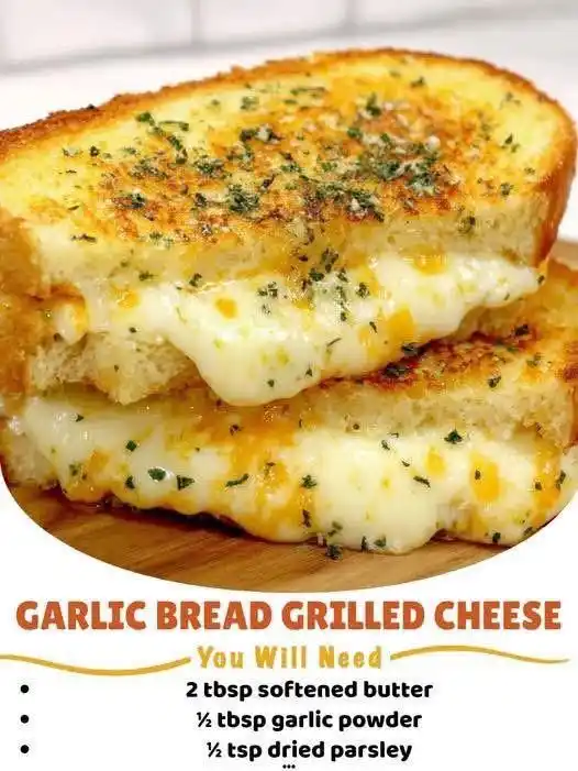 Image from Cooking And Baking Recipes Zim: Garlic Bread Grilled Cheese Ingredients: (Serves 2–3) 4 slices ...