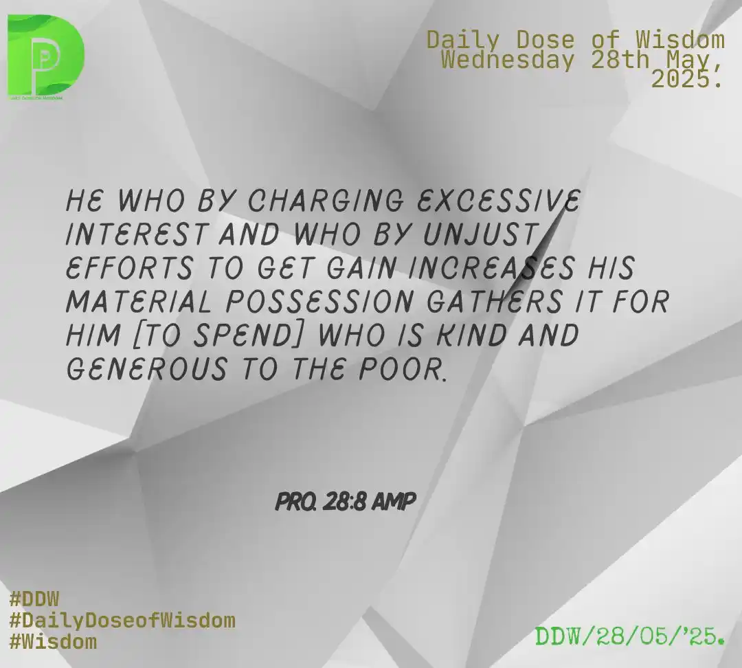 Image from Daily Dose of Wisdom : Here’s a revelation of a divine code and a principle from the legislat...