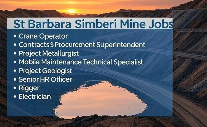 Image from PNG Education NEWS: Job alert : Mining job alert : Join the St Barbara Simberi Mine team ...