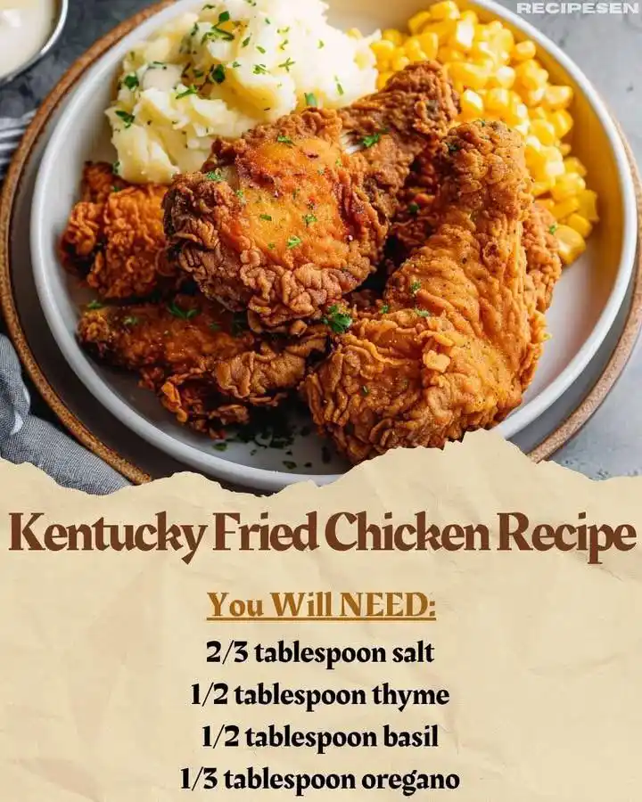 Image from Cooking And Baking Recipes Zim: Kentucky Fried Chicken Recipe  Ingredients For the Spice Mix:  2/3 tab...
