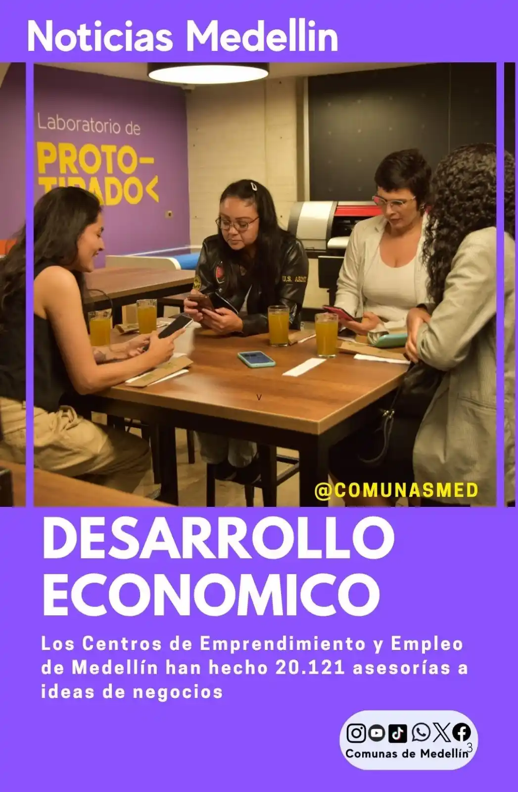 Image from Noticias De Medellín: Los Centros de Emprendimiento y Empleo de Medellín han hecho 20.121 a...