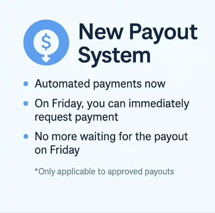 Image from DoTasks: 🚨 New Payout System Alert – Now Automated! 💸 Dotaskers, big update!...