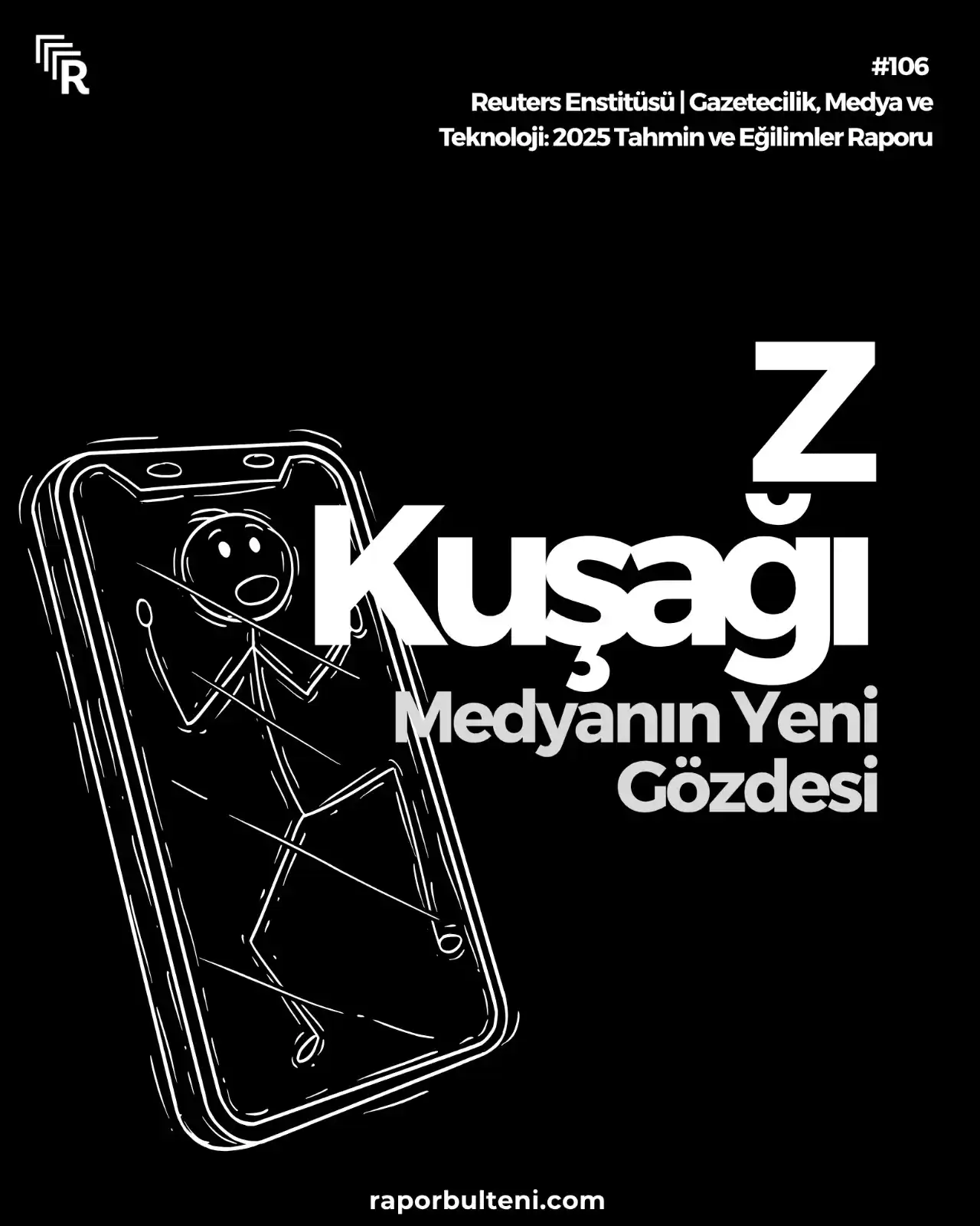Image from Rapor Bülteni: Reuters Enstitüsü’nün 2025 raporuna göre medya kuruluşlarının %42’si b...