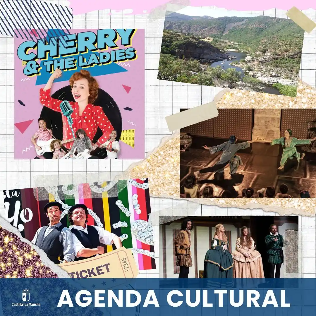 Image from Junta de Comunidades de Castilla-La Mancha: 🎭🖼️ *¿Sin planes para el fin de semana?* 🎶💃 📝 Toma nota porque t...