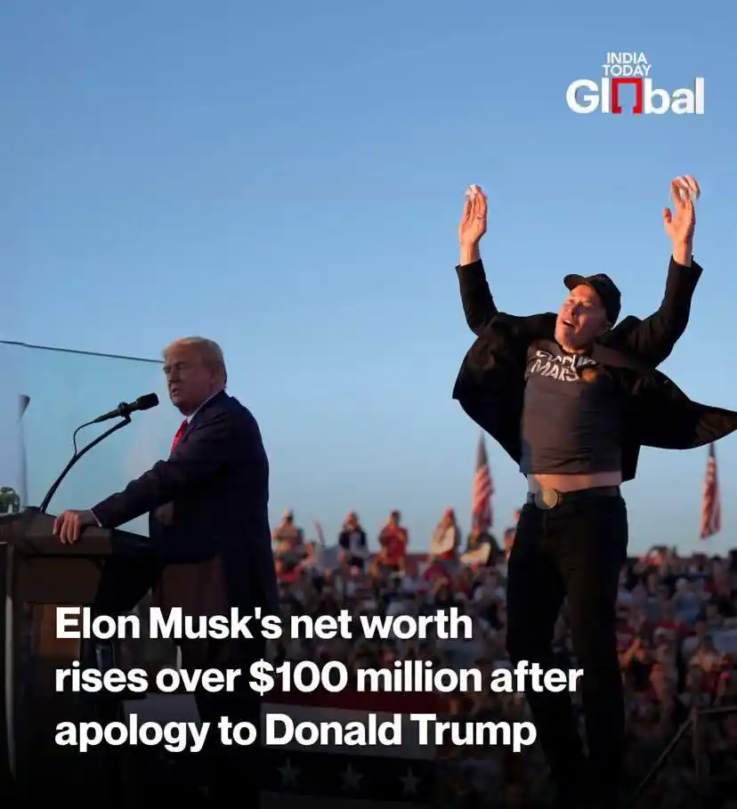 Image from India Strikes - Youtube | OSINT 🇮🇳: *That is after Trump accepted Musk's apology*...