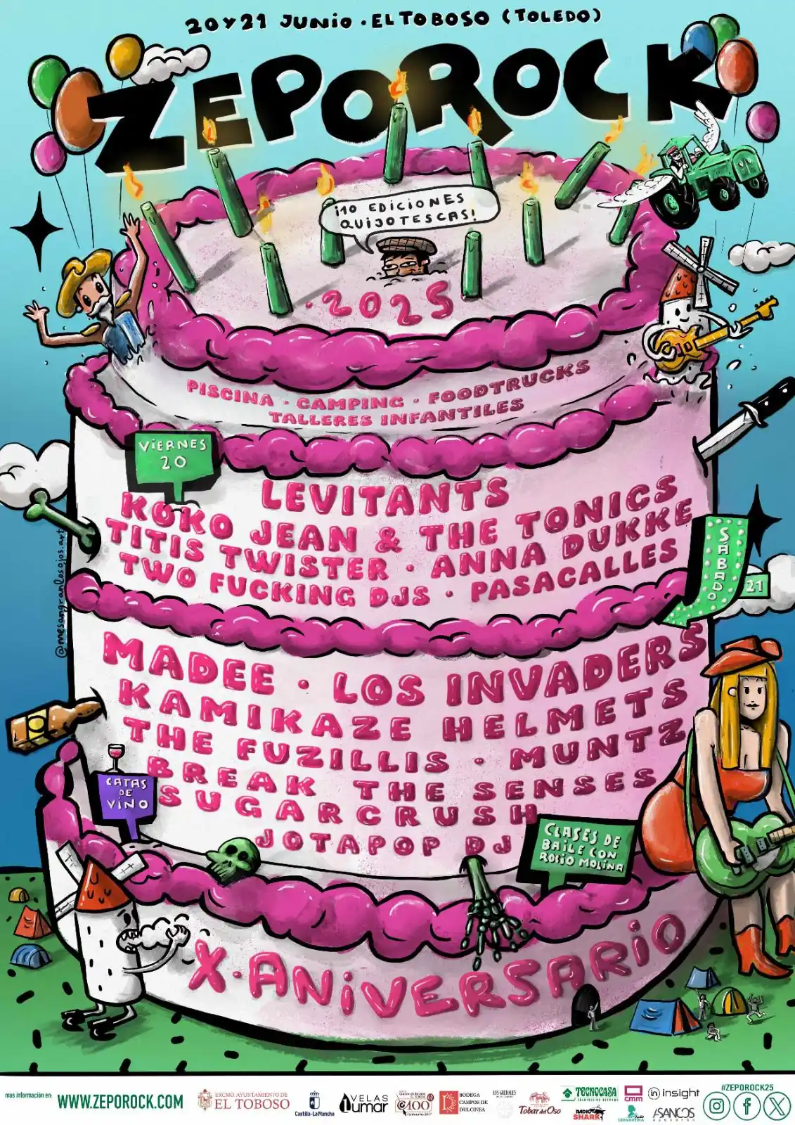 Image from Junta de Comunidades de Castilla-La Mancha: 🎉 *Verano es sinónimo de festivales* CLM tiene numerosas *muestras, ...