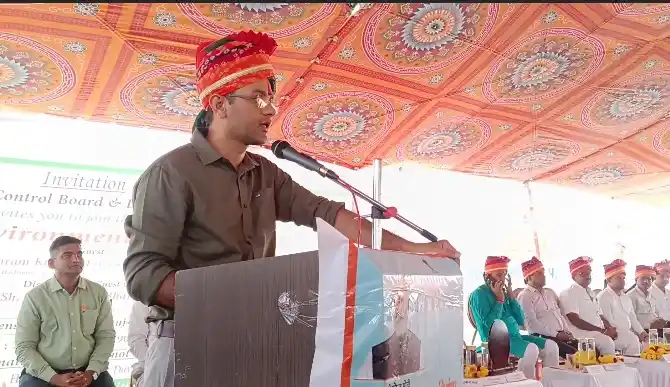 Image from BALOTRA NEWS ✳️: आज जिला कलेक्टर ने पर्यावरण पर ज्ञान दिया हालांकि इनकी मौन स्वीकृति ने...