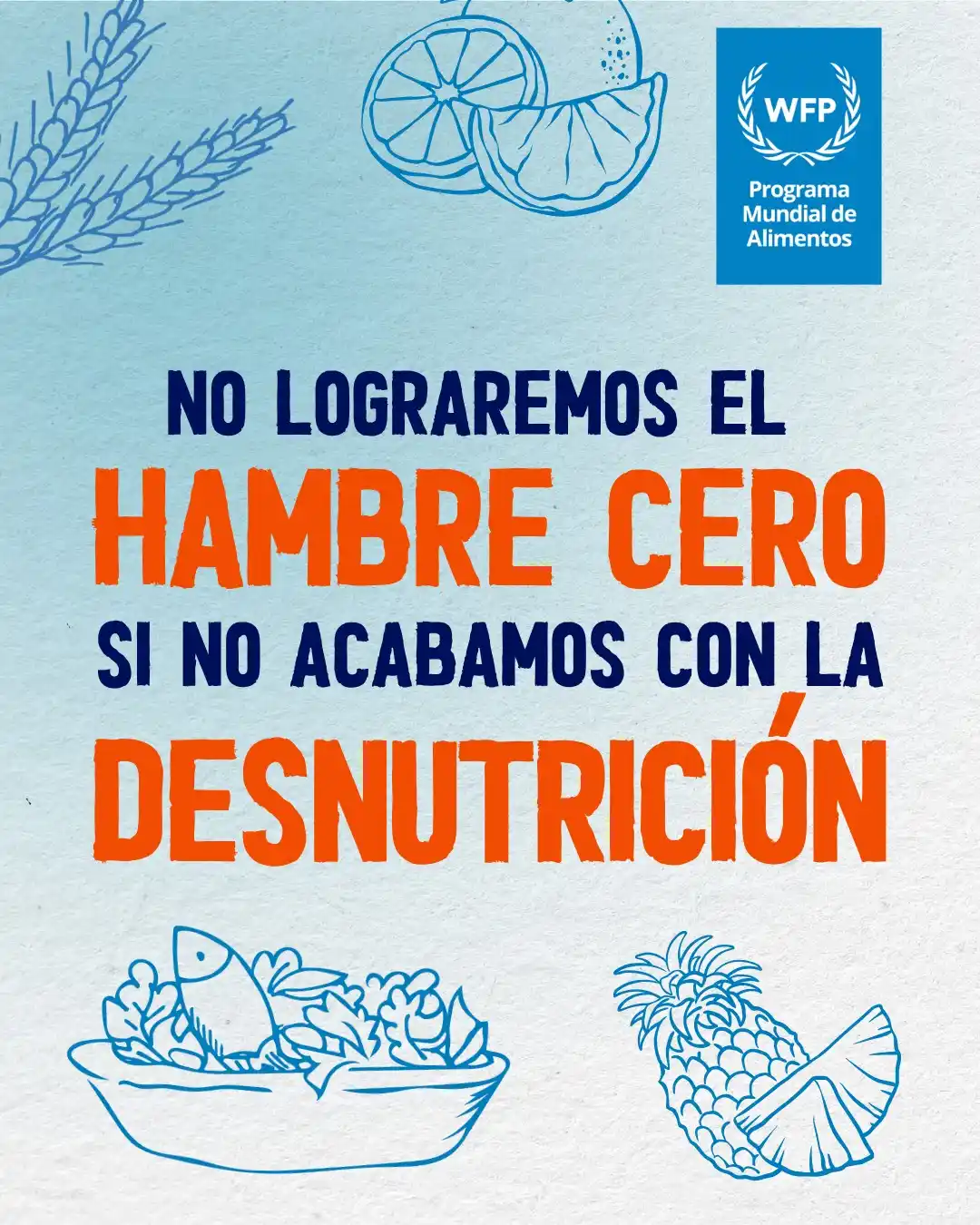 Image from Programa Mundial de Alimentos: Acabar con el hambre no es solo llenar platos, es nutrir cuerpos y men...