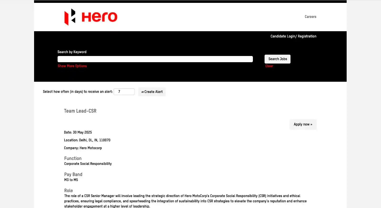 Image from Jobshob Nest _ CSR & NGO Jobs: Apply here :- https://jobs.heromotocorp.com/job/Delhi-Team-Lead-CSR-DL...