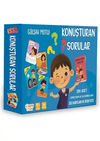 Image from Taze Fırsat Mini: Az Harca, Çok Kazan! 🎉: Bi Kutu Oyun Konuşturan Sorular - Ses Kartları ve Kitap Seti 💳 ₺ 13...
