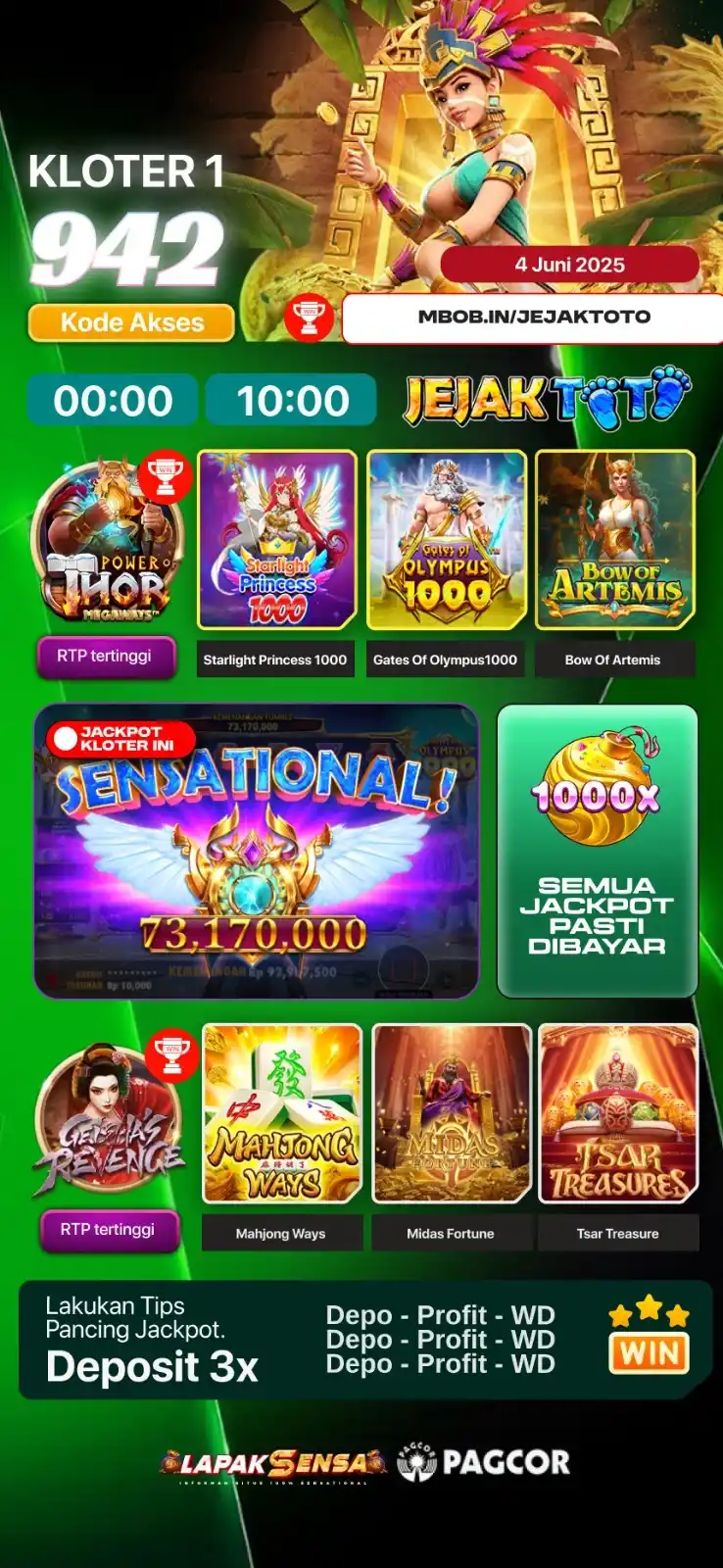 INFO GACOR JEJAKTOTO post