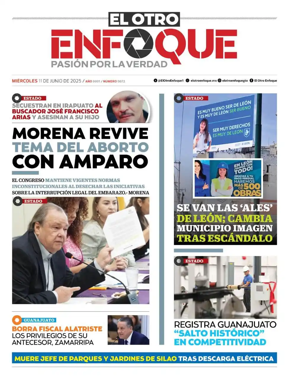 Image from El Otro Enfoque - Noticias: 🗞️¡Buenos días! Estas son las noticias más importantes de hoy en El O...