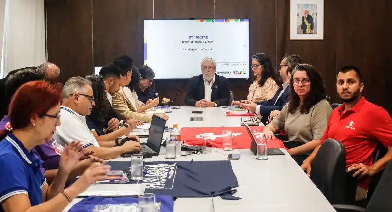 Image from SINASEFE Notícias: 🧐 *Carreira TAE* 🪜| O Ministério da Gestão e da Inovação em Serviços...