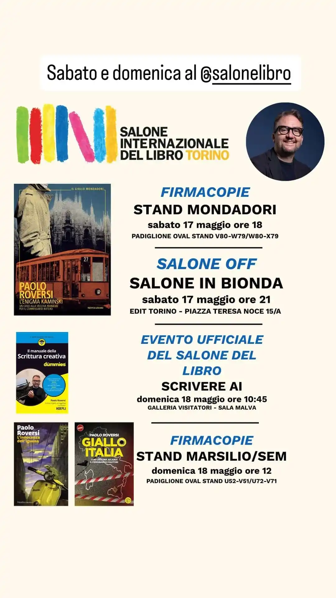 Paolo Roversi scrittore post