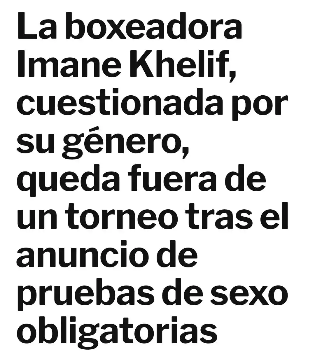 Image from 🏳️🌈 LGBTI+ ➕ 🏳️🌈🏳️⚧️🌈Incidencia (Política)➕Disidencia ( LGTBIPAQ+ )🌈: https://latinus.us/deportes/boxeo/2025/6/6/imane-khelif-fuera-eindhove...