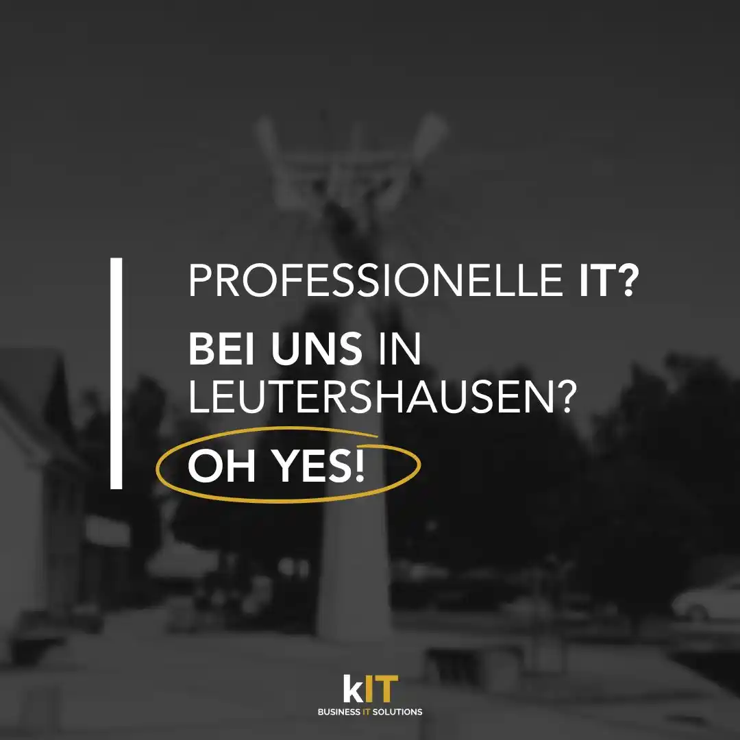 Image from regionaL Leutershausen: *K-IT GmbH* _Dein IT-Partner aus Leutershausen_ _"Was? Das gibt’s hi...