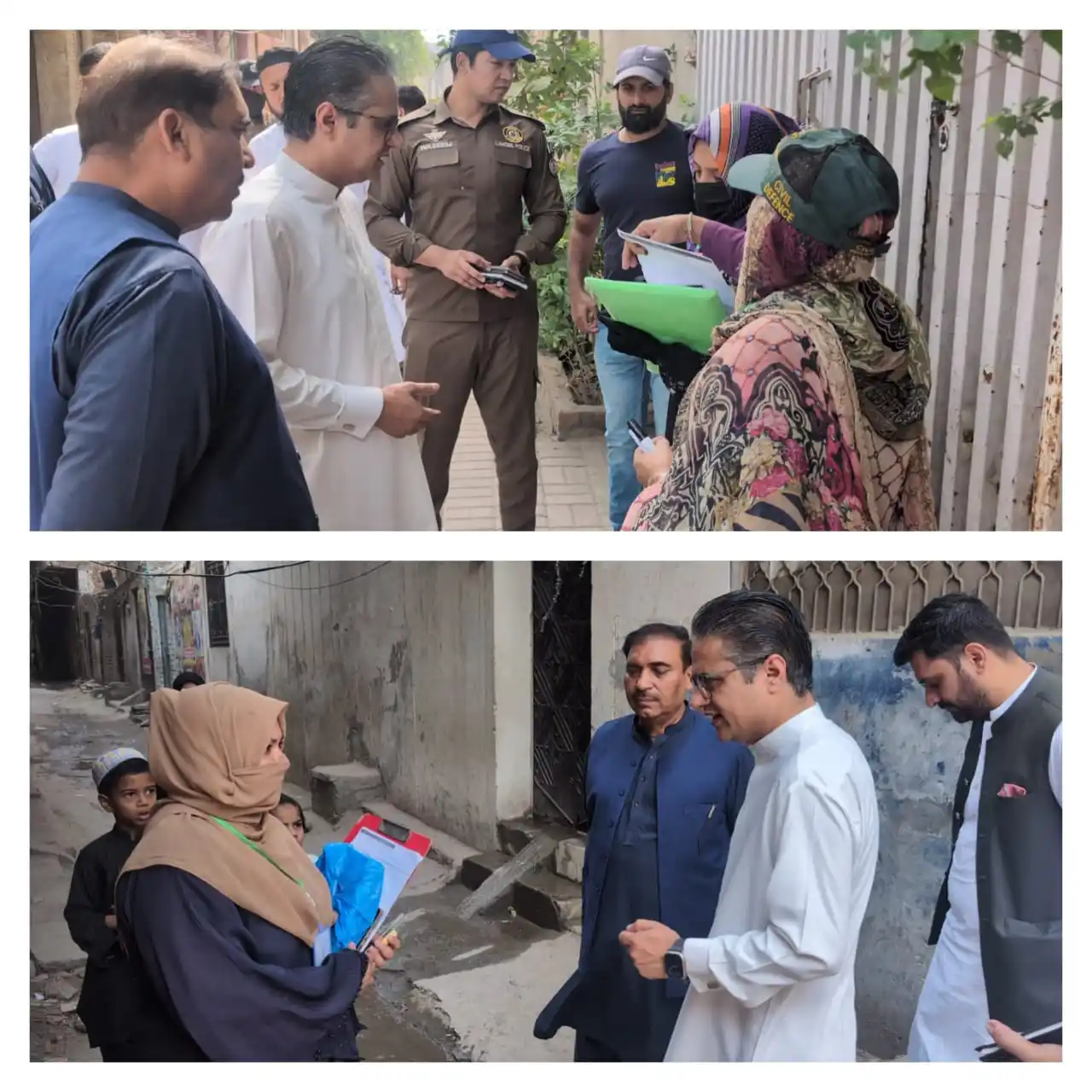 Image from DC Lahore Official: لاہور پولیو فری مہم | پانچواں روز ڈپٹی کمشنر لاہور سید موسیٰ رضا کی ...