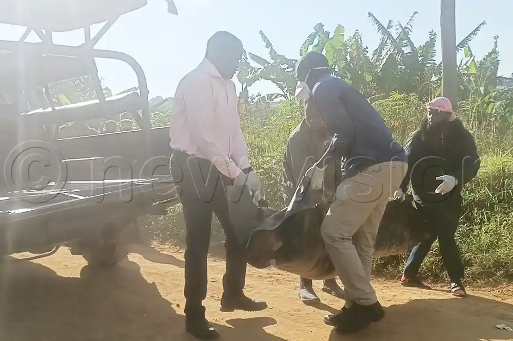 Image from The New Vision: Namumira village in Mukono town is still gripped with fear following t...