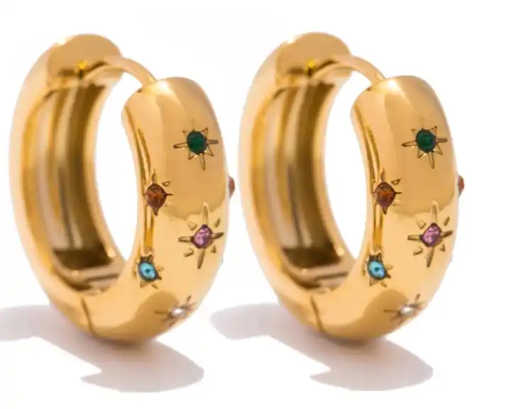 Image from Aliexpress: chollos y cosas preciosas: Opinión real: me pedí estos dos pares de pendientes y me llegaron en l...