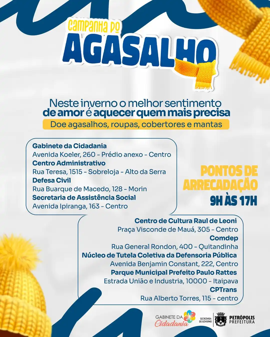 Defesa Civil de Petrópolis post