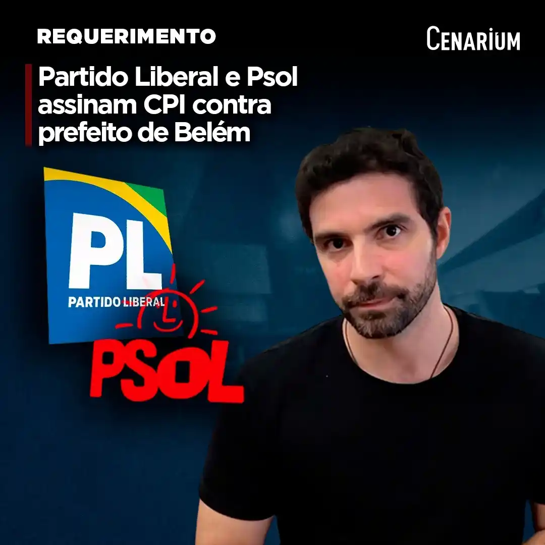 Image from CENARIUM: ⚠️ *Partido Liberal e Psol assinam CPI contra prefeito de Belém* Vere...