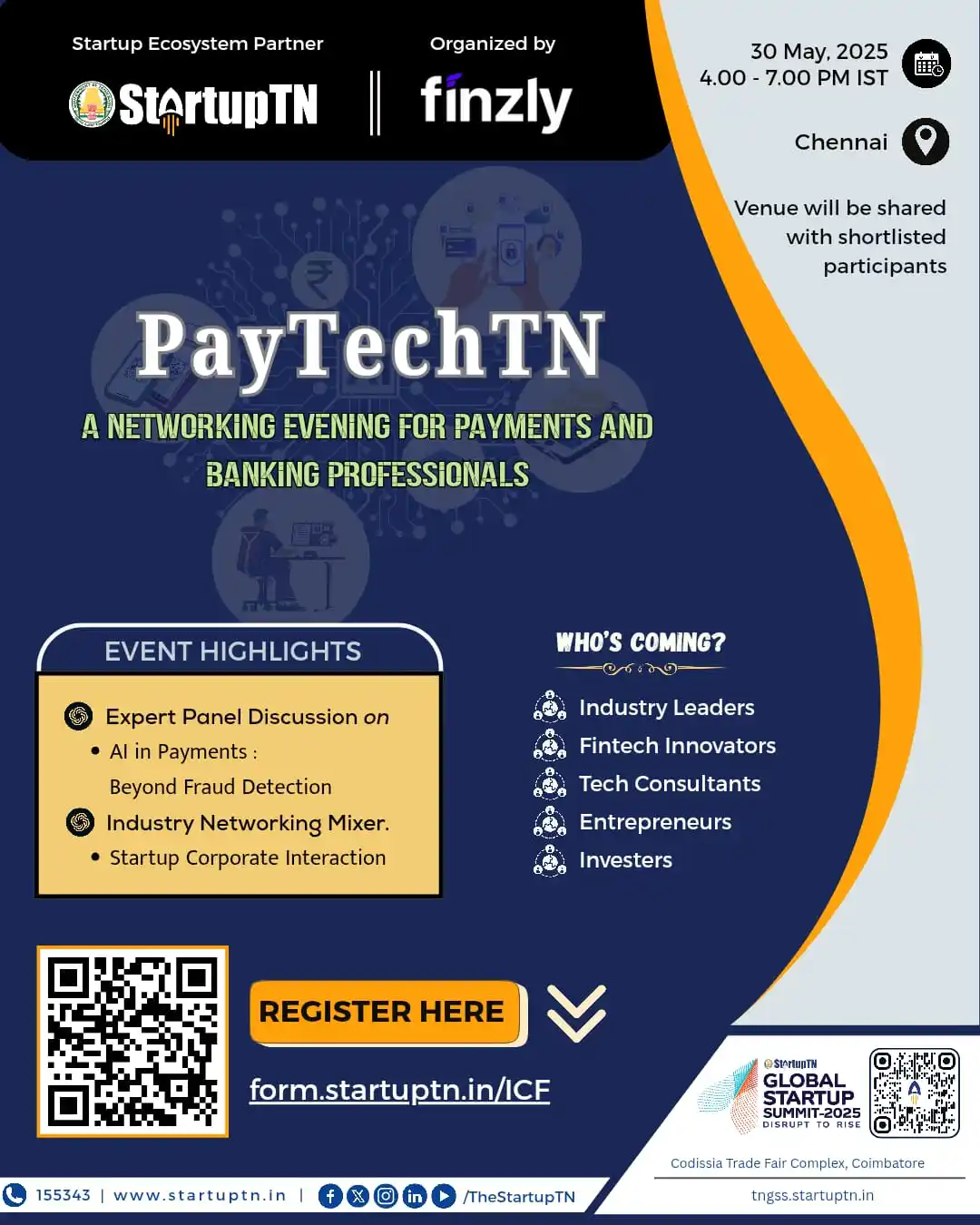 Image from StartupTN : 🚀 PayTechTN: A Networking Evening for Payments & Banking Professional...